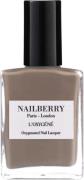 Nailberry Nailberry Mindful Grey 15 ml 15 ml - Almindelig Neglelak hos...