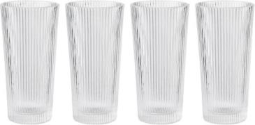 Stelton Pilastro Long Drink Glas 0,3 l, 4 Stk Clear Clear - Vandglas G...