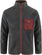 Fjällräven Vardag Pile Fleece M Mand Dark Grey-maroon Cardigans Str L ...