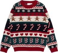 The New Tnholiday Jacquard Pullover Str 98-104 cm/3-4 år - Multi Colou...