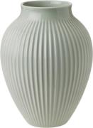 Knabstrup Keramik Knabstrup, Vase, Riller Mintgrøn, 27 cm Ripple Mint ...