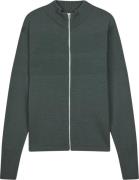 Mads Nørgaard - Copenhagen Wool Klemens Zip Knit Mand Grøn Sweaters St...