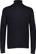 Lindbergh Ecovero L/S Roll Neck Knit Mand Navy Turtlenecks Str L - Vis...