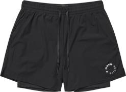 7 Days Active Twoin-one Shorts Mand 001 Black Casual Shorts Str L - ho...