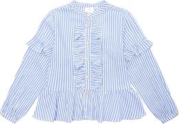 The New Tnlaila L_S Shirt Str 110-116 cm/5-6 år - China Blue Skjorter ...