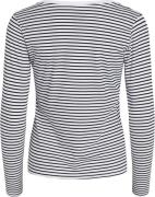 Mads Nørgaard - Copenhagen Organic Favorite Stripe Tenna Tee LS Kvinde...