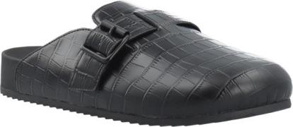 Bianco Sand Mule #C Kvinde Black Croco Slip-ins Str 40 - hos Magasin