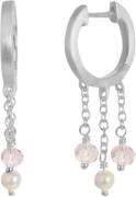 ByBiehl Tienne Hoop Pink R One size - Creoler hos Magasin