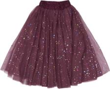 The New Tnmillie Skirt Str 146-152 cm/11-12 år - Crushed Berry Nederde...