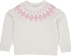 Copenhagen Colors Wool Iceland Blouse Str 128 - Cream/bubblegum Strik ...