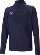 Puma Teamliga 1/4 zip Trøje 128 - Træningøjer hos Magasin