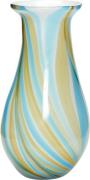 Hübsch Kaleido Vase Blue/yellow Blå/gul Str ø15xh30cm - Vaser hos Maga...