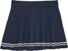 Copenhagen Colors Merino LT. Knitted Tennis Skirt Str 128 Merino - Nav...