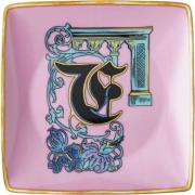 Versace Bowl 12cm sq. Flat, Holiday Alphabet F, Versace Flerfarvet Str...