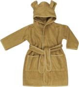 Fabelab Bathrobe Junior - Bear - Ochre Str Wear 2-4Y - Ochre Morgenkåb...