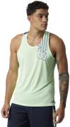 New Balance Printed Fast Flight Tank Top XS - Tanktoppe hos Magasin