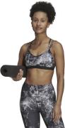 adidas Yoga Essentials Studio Lightsupport Allover Print Sports bh S/A...