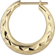 Jane Kønig Rhombus Earring, Goldplated Sterling Silver One Size - Creo...