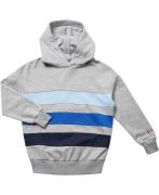 Costbart Flynn Oversize Hoodie With Stripes Str XS - 900 Light Grey Me...