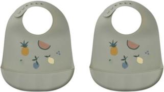 Liewood Tilda Silicone Bib 2pack One Size - Hagesmække hos Magasin