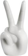 Donkey Flaskeprop Winediver Peace Hands Hvid - Figurer hos Magasin