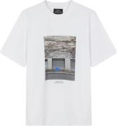 Mads Nørgaard - Copenhagen Cotton Jersey Frode Tokyo Diary Tee Mand Hv...