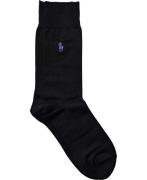 Polo Ralph Lauren Pony Flatknit Trouser Socks 43/46 - Ankelømper hos M...