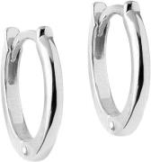 ENAMEL Copenhagen Hoops, Classic 8 mm 8 mm - Creoler hos Magasin