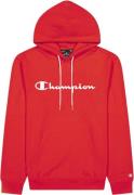 Champion Script Logo Cotton Terry Hættetrøje XS - Hættetrøjer hos Maga...