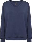 soyaconcept Scbanu 194 Kvinde 6799 Blue Iris Sweatshirts Str S - Polye...