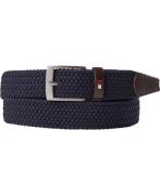 Tommy Hilfiger NEW Adan Belt 3. 5CM 110cm - Bælter Elastan hos Magasin