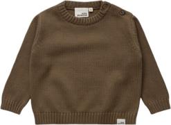 Sofie Schnoor Knit Str 2 år / 92 cm - Cashew Brown Strik hos Magasin