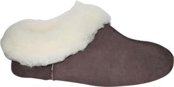 Royal Slippers Alaska Kvinde Coffee Hjemmesko Str 40 - hos Magasin