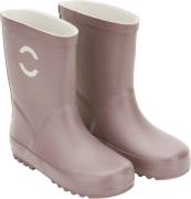 Mikk-Line Wellies Solid Lyserød Gummistøvler Str 28 - hos Magasin