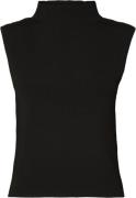 Selected Femme Slfcaro SL Knit TOP Kvinde Sort Kortærmet Strik Str L -...