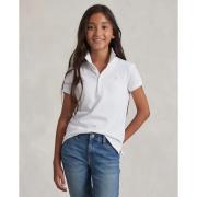 Polo Ralph Lauren Cotton Polo Shirt Str L - Hvid Poloer hos Magasin