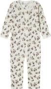 Name It Nbfwang Wool Needle Nightsuit Noos Str 80 - Snow White/aop Nat...