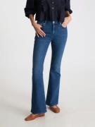 Neo Noir Georgina Denim Pants Kvinde Blue Flared Jeans Str 40 Denim - ...