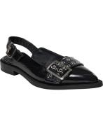 Pavement Saso Slingback Kvinde Black Patent Ballerinaer Str 40 - Læder...