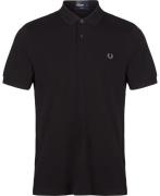 Fred Perry Slim Fit FP Polo Mand Sort Kortærmede Poloer Slim Fit Str L...