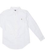 Polo Ralph Lauren Custom Fit Oxford Shirt Str 8 / 8 år - Hvid Skjorter...