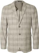 Selected Homme Slhslimneil Brown Check BLZ Mand Brownie/sand Blazere S...