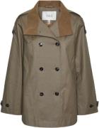 YAS Yaspark Short Parka Coat S. Kvinde Capers Trenchcoats Str L - hos ...