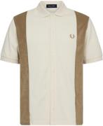 Fred Perry M7807 Mand Ecru Kortærmede Poloer Str L - hos Magasin