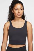 Nike Yoga Luxe Infinalon Crop Traeningstop XS - Tanktoppe hos Magasin