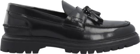 Bianco Biagil Tassel Loafer Polido Mand Black Loafers Str 41 - hos Mag...