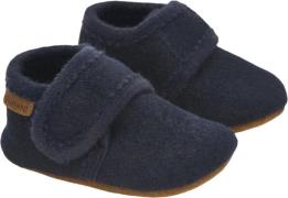 En Fant Baby Wool Slippers Navy Hjemmesko Str 21\22 - Uld hos Magasin