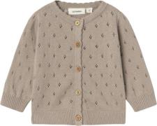 Lil' Atelier Nbfnimi LS Knit Card LIL Str 74 - Etherea Cardigans hos M...