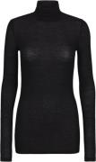 Bruuns Bazaar Angelabb Roll Neck Kvinde Black Rullekraver Str L - Uld ...