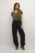 Kaffe Kamarie Cargo Pants Kvinde Black Deep Cargo Bukser Str 40 - hos ...